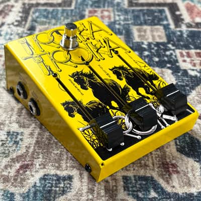 2025 JHS X Third Man Hardware TROIKA Limited Edition 1/300 YELLOW Delay Guitar/Microphone Effect Pedal! image 5