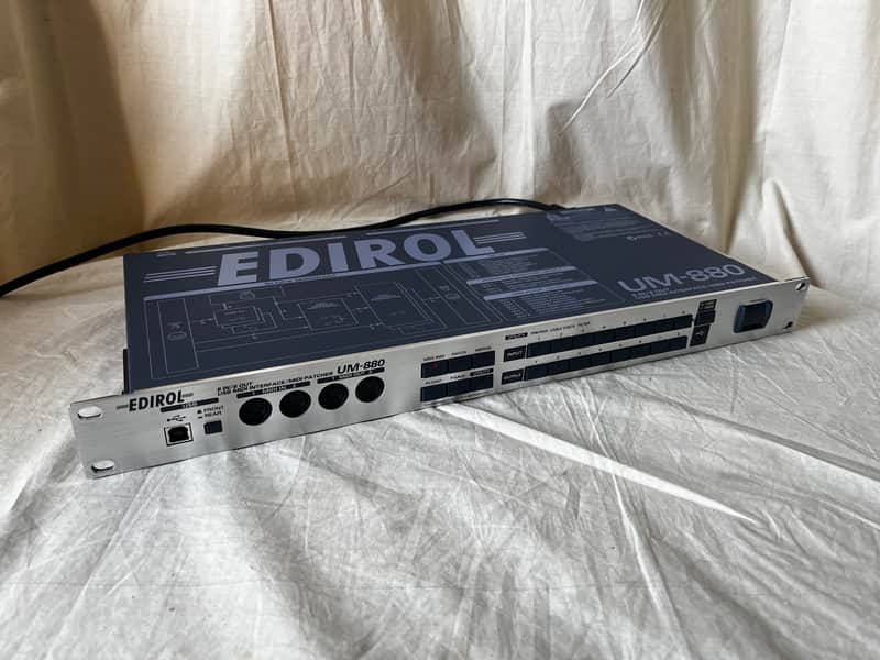 EDIROL UM-880 roland 8 IN/8 OUT USB MIDI Interface/MIDI Patcher image 1
