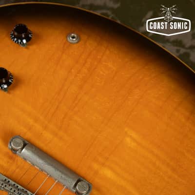 1993 Gibson ES-335 Dot Semi-Hollow Guitar Vintage Sunburst w/case image 16