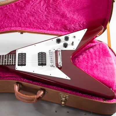 1991 Gibson Flying V ’67 Reissue Cherry – Player Grade Vintage Vibe w/ Original Case image 1