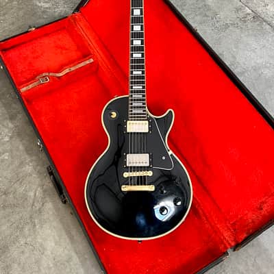 Epiphone by Gibson LPC-80 Les paul custom Black beauty original image 4