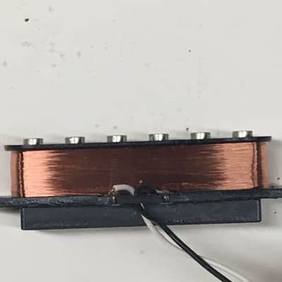 Fender Japan MIJ Strat Bridge Pickup Vintage 1980s Natural Relic Black Ceramic Bobbin image 6