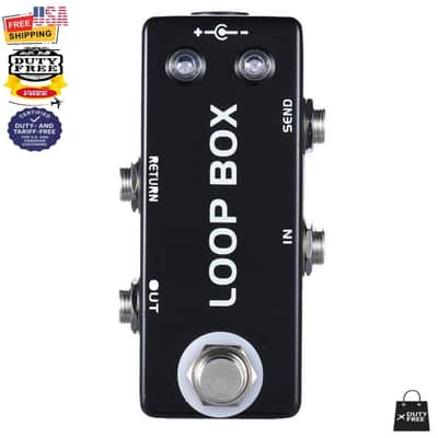 Mosky Audio Loop Box ABXY Switch Guitar Effect Pedal Switcher Channel Selection image 1