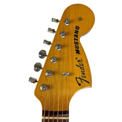 Fender Japan 69 Reissue Mustang 1999-2002 - Vintage White image 10