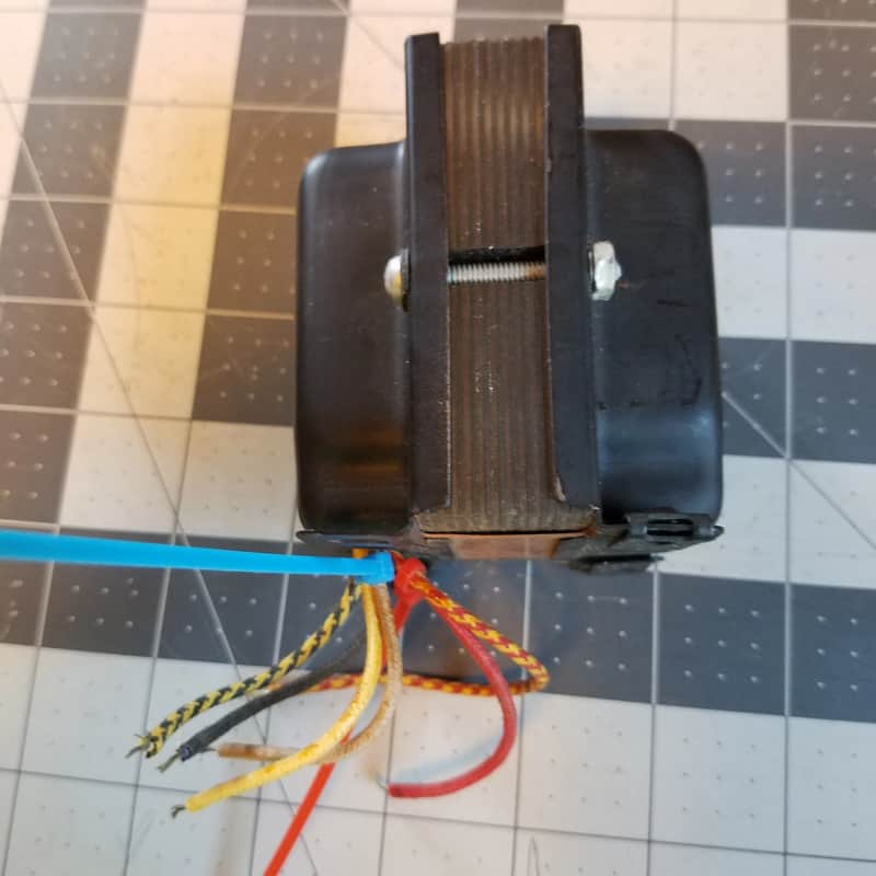 Electronic Components Corporation Webcor 68P052-3 Power Transformer 560 V / 12.6 V 12X4 12AX7 Tube Preamp 1958 image 1