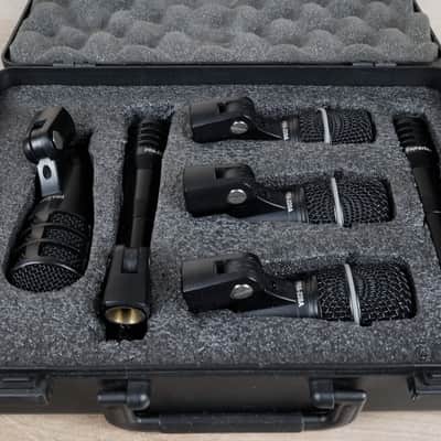 Superlux DRK-A4 6 Piece Drum Microphone Set Black w/ Hard Case image 2