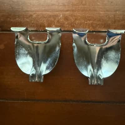 Set of (2) Vintage Gretsch Bass Drum Claws, Immaculate! image 4