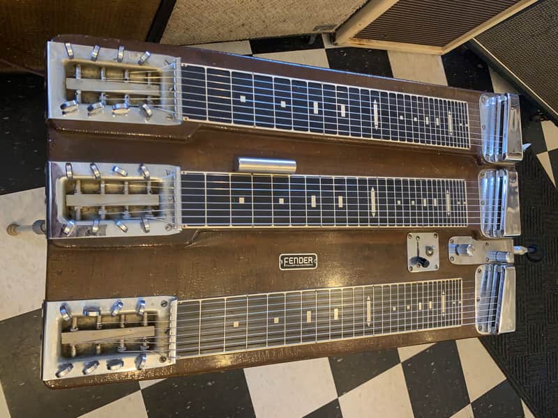 Fender Custom Triple 8 1949 - Walnut image 1