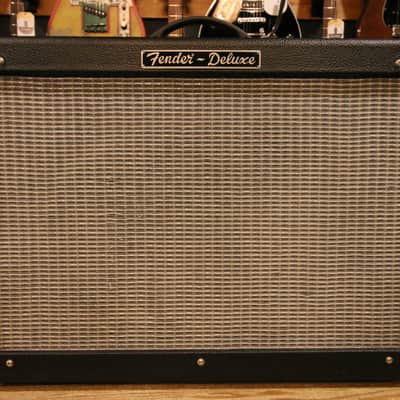 Fender Hot Rod Deluxe 3-Channel 40-Watt 1x12" Guitar Combo 1996 - 2001 - Black image 1