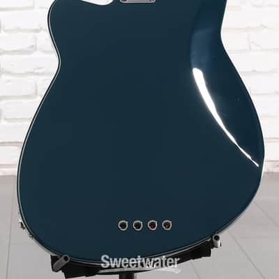 Reverend Decision Electric Bass Guitar - High Tide Blue  Maple Fingerboard (DeciHTBd1) image 4