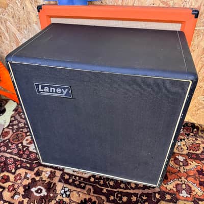 Vintage 1960s 1970s Laney Supergroup Bass Guitar 1x18 Amplifier Cabinet EMPTY image 4