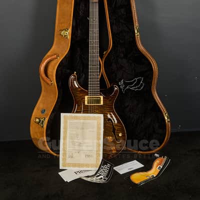 PRS Archtop II Private Stock Antique Tiger Eye 2006 Used (cod.1241UG) image 18