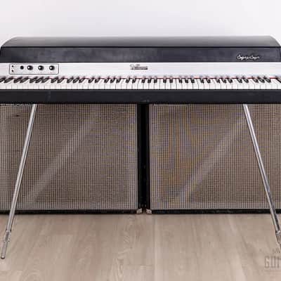 Fender Rhodes Suitcase Piano 88-Key Electric Piano 1972 - 1974 - Black Rounded Top image 22