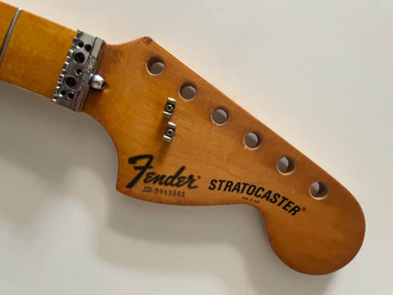Fender Stratocaster Neck 1978 - 1981 - Maple new refret image 1