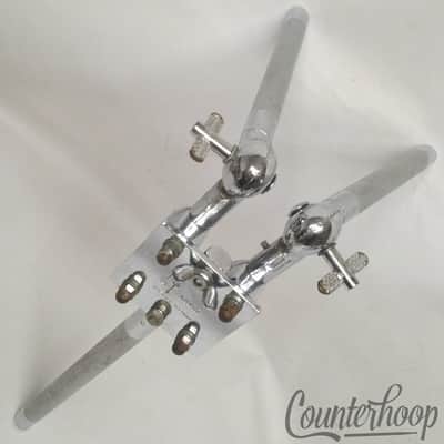 *Sonor Bass Drum Double Tom Post Arm Mounts Holder Phonic/Super Champion Vintage image 3