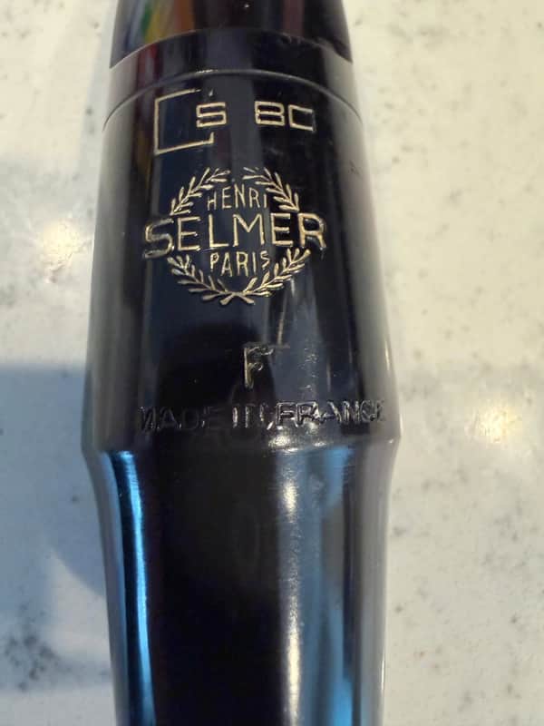 *RARE* Selmer Paris S80 F Alto Saxophone Mouthpiece image 1