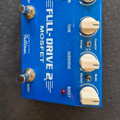 Fulltone Full-Drive 2 Mosfet Guitar Overdrive and Boost Pedal image 2