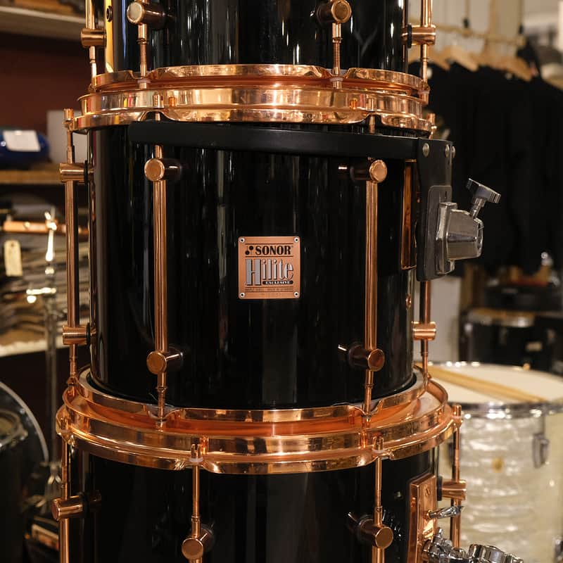 90s Sonor Hilite Exclusive 13×11 Tom Tom Black