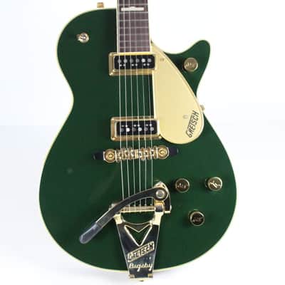 Gretsch G6128T-CG Duo Jet Cadillac Green MIJ ’57 Duo Jet 1957 Reissue Bigsby +OHSC w/COA ~MINTY~ image 13