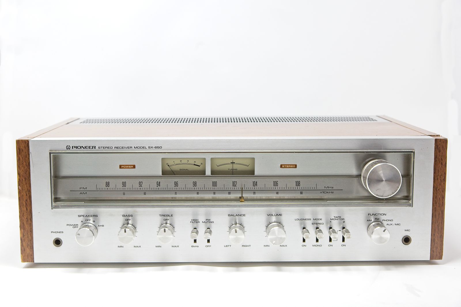 SX-650 35-Watt Stereo Solid-State Receiver | Reverb