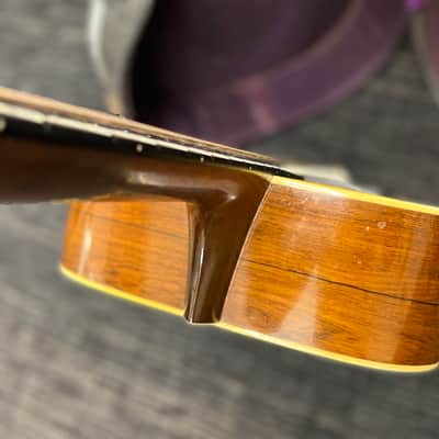 1949 Martin D-28 Shade Top Brazilian Rosewood Sunburst Vintage Harptone Case Holy Grail! image 9