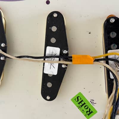Fender Custom shop ‘54 loaded pickgard 54 - White image 4