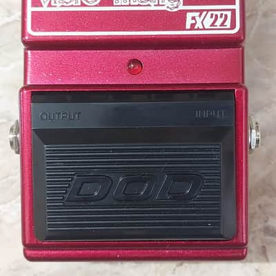 DOD Vibrothang FX22 [NOS - New Old Stock, Complete with Box & Manual] 1st edition 1990 - Metallic Candy Red image 9