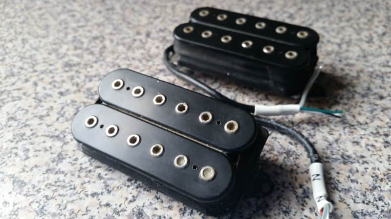 DiMarzio John Petrucci 6 BHNP1B & BHWP2BKL Direct Mount Humbuckers Set image 1