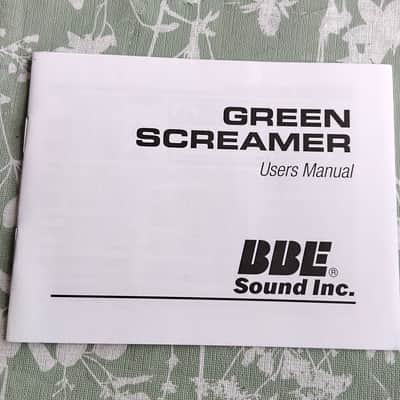 BBE Green Screamer - with box and manual image 7