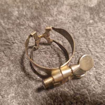 Harrison Bb clarinet ligature metal image 5