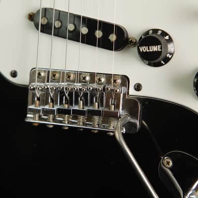 Fender International Series Stratocaster Cathay Black 1981 Vintage Guitar Pre-Owned image 5