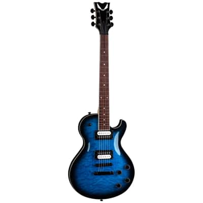 Dean Thoroughbred X Quilt Maple electric GUITAR New - Trans Blue Burst image 1