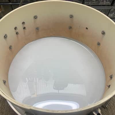 Gretsch Broadkaster Standard 40s Snare Drum 6.5 x 14" Rocket Lugs Stick Chopper Die Cast Rims image 16