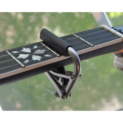 C5n Banjo Capo Brushed Nickel Shubb image 2