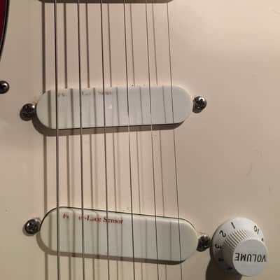 Fender Strat Plus Deluxe 1991 Crimson Frost image 3