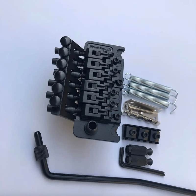 Floyd Rose Floyd Rose II Bridge Tremolo System in Black image 1