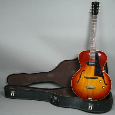 1965 Gibson ES-125T Vintage Archtop Electric Guitar Original Cherry Sunburst! image 2