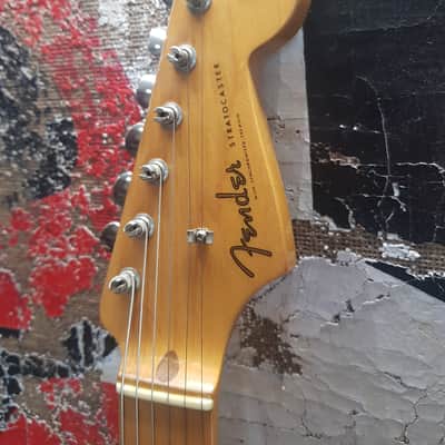 Fender Custom Shop '56 Stratocaster2005 great 2 tone sunburst nitro maple fingerboard image 18