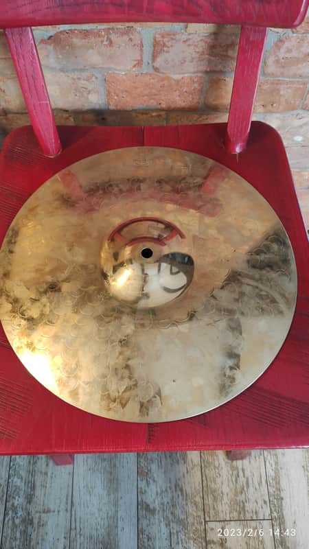Zildjian Z Custom Hi Hats Bottom image 1