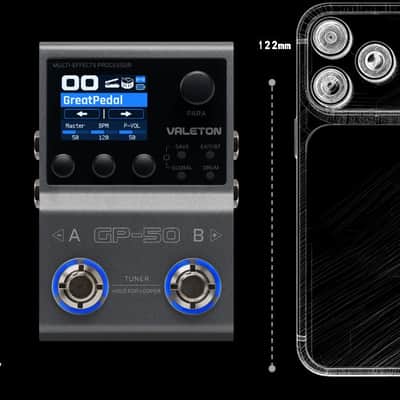 Valeton GP-50 Next Generation Compact Multi Effects Processor SnapTone & IR Loader image 4