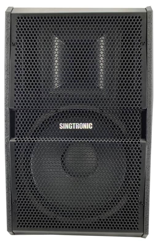 Singtronic KS-1500Pro Professional 1500W + 1500W Vocalist Karaoke Speaker + Singtronic SW-350B Power Subwoofer Package