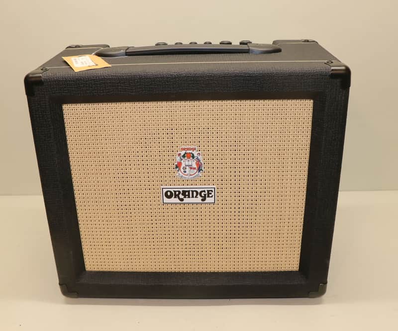 2021 Orange Crush 35RT Black Guitar Amplifier Combo Amp 35 Watts RMS image 1