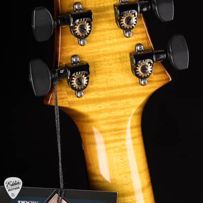 2024 - PRS Eddie's Guitars Wood Library Custom 24 Semi-Hollow Korina/Ziricote - Livingston Lemondrop image 8