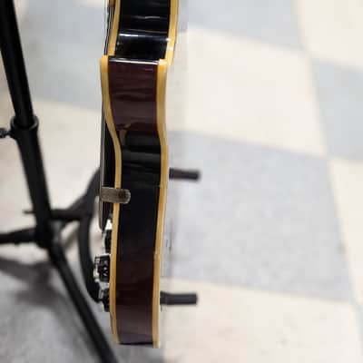 Cortez Les Paul Style Electric Guitar - Vintage Sunburst, Lawsuit Era Copy, Block Inlays image 12