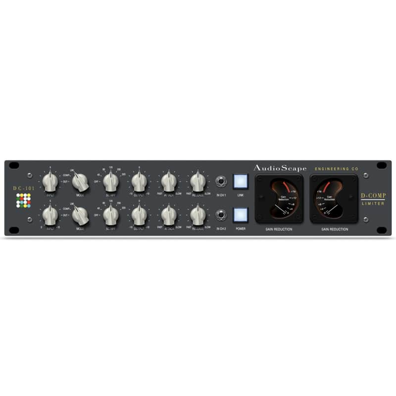 AudioScape Engineering Co. DC-101 D-COMP 2-Channel Limiter / Compressor image 1