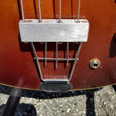 Hofner Hartke Mutt President 1965 Sunburst image 5