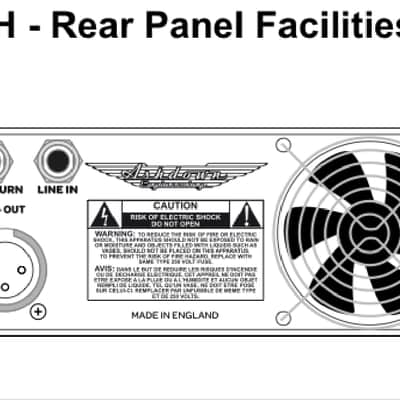 Ashdown Retroglide - 800 Watt 12 Band EQ Bass Head - CRAZY Sale image 2
