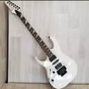 Ibanez RG450DXB-WH-L RG Standard 400 Deluxe Series HSH Electric Guitar w/ Tremolo White w/ Black Hardware
