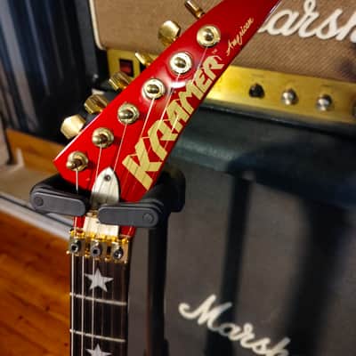 Kramer Rare Vintage Richie Sambora ''RS" 1987 - Candy Red image 7