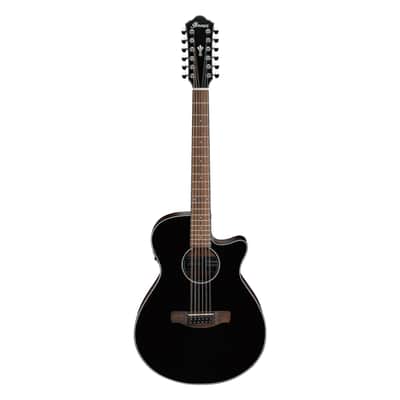Ibanez AEG5012-BKH 12 String - 12 String Acoustic Guitar image 2